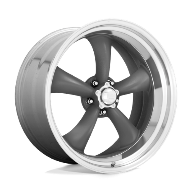 American Racing Vintage Vn215 Classic Torq Thrust Ii Mag Gray Machined Lip 20x8 (+0) 5x120.65
