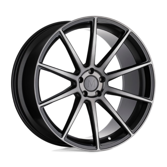 Mandrus  Gloss Gunmetal W/ Machined Tinted Face 17x8 (+42) 5x112