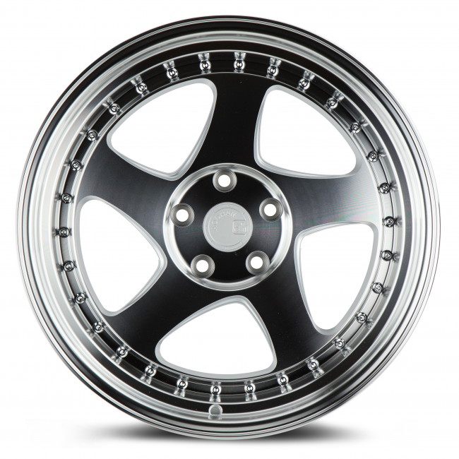 Aodhan AH01 Silver Machined Face And Lip 18x10.5 (+25) 5x114.3