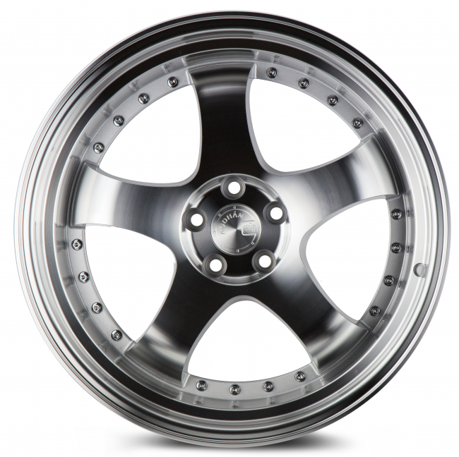 Aodhan AH03 Silver Machined Face And Lip 19x9.5 (+22) 5x114.3
