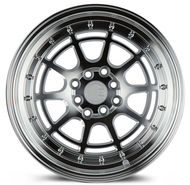 Aodhan AH04 Silver Machined Face And Lip 16x8 (+15) 4x100/4x114.3