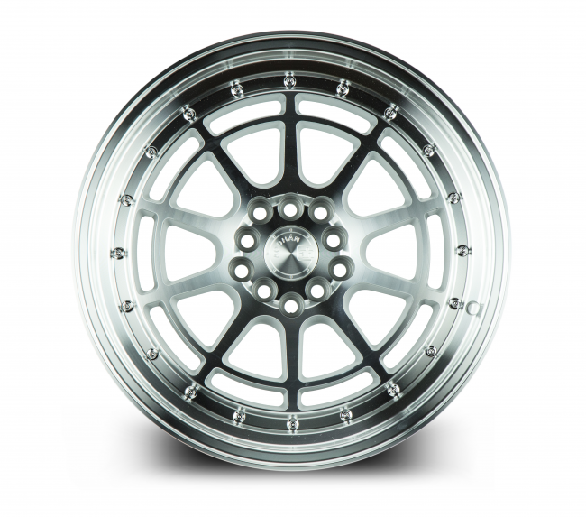Aodhan AH04 Silver Machined Face And Lip 17x9 (+25) 5x100/5x114.3