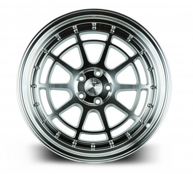 Aodhan AH04 Silver Machined Face And Lip 18x9.5 (+30) 5x114.3