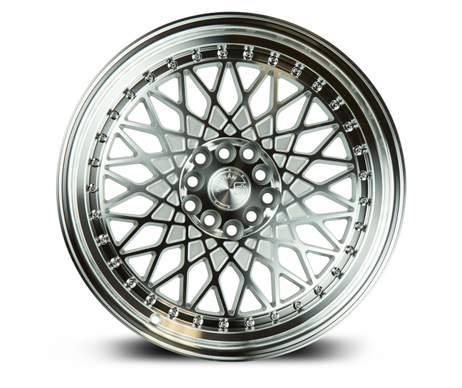 Aodhan AH05 Silver Machined Face And Lip 16x8 (+15) 4x100/4x114.3