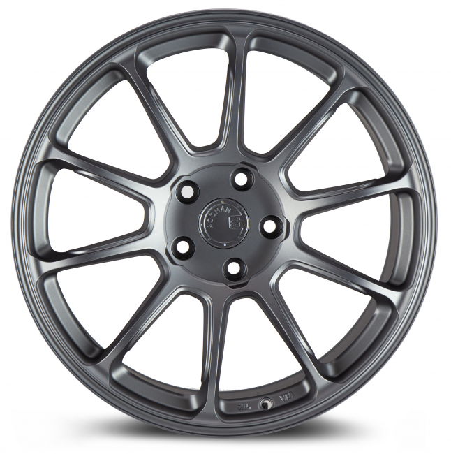 Aodhan AH06 Matte Gray 18x10 (+25) 5X114.3
