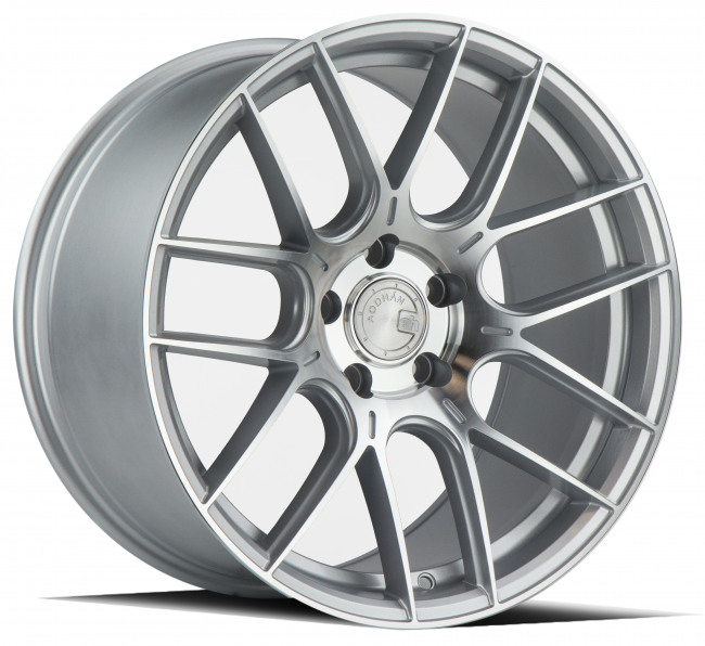 Aodhan AH-X Gloss Silver Machined Face 18x9.5 (+35) 5x120 - Image 2