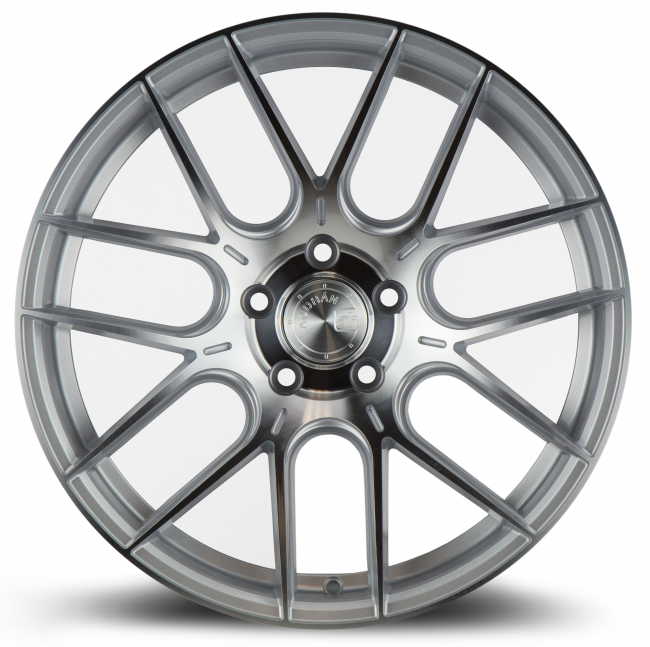 Aodhan AH-X Gloss Silver Machined Face 18x9.5 (+35) 5x120