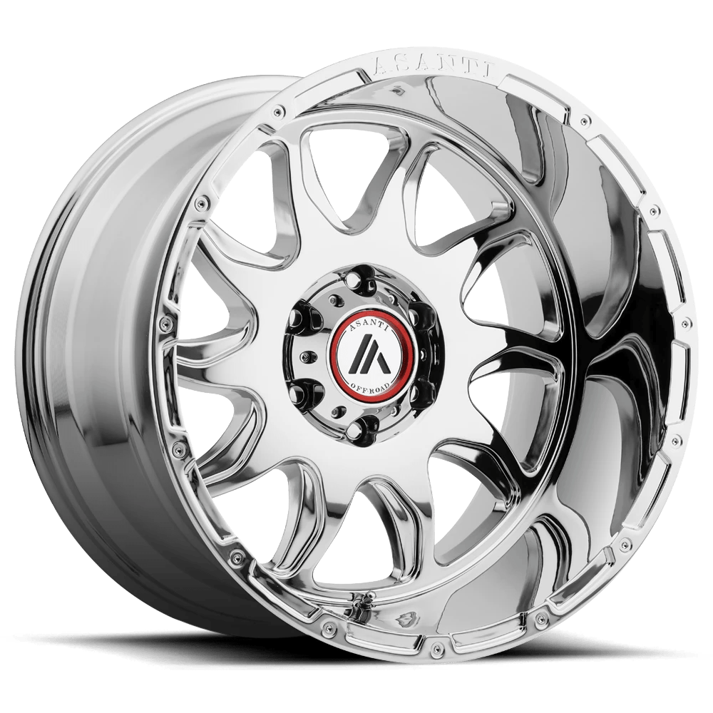 Asanti Off Road Ab810 Ballistic Chrome 22x12 (-44) 8x180