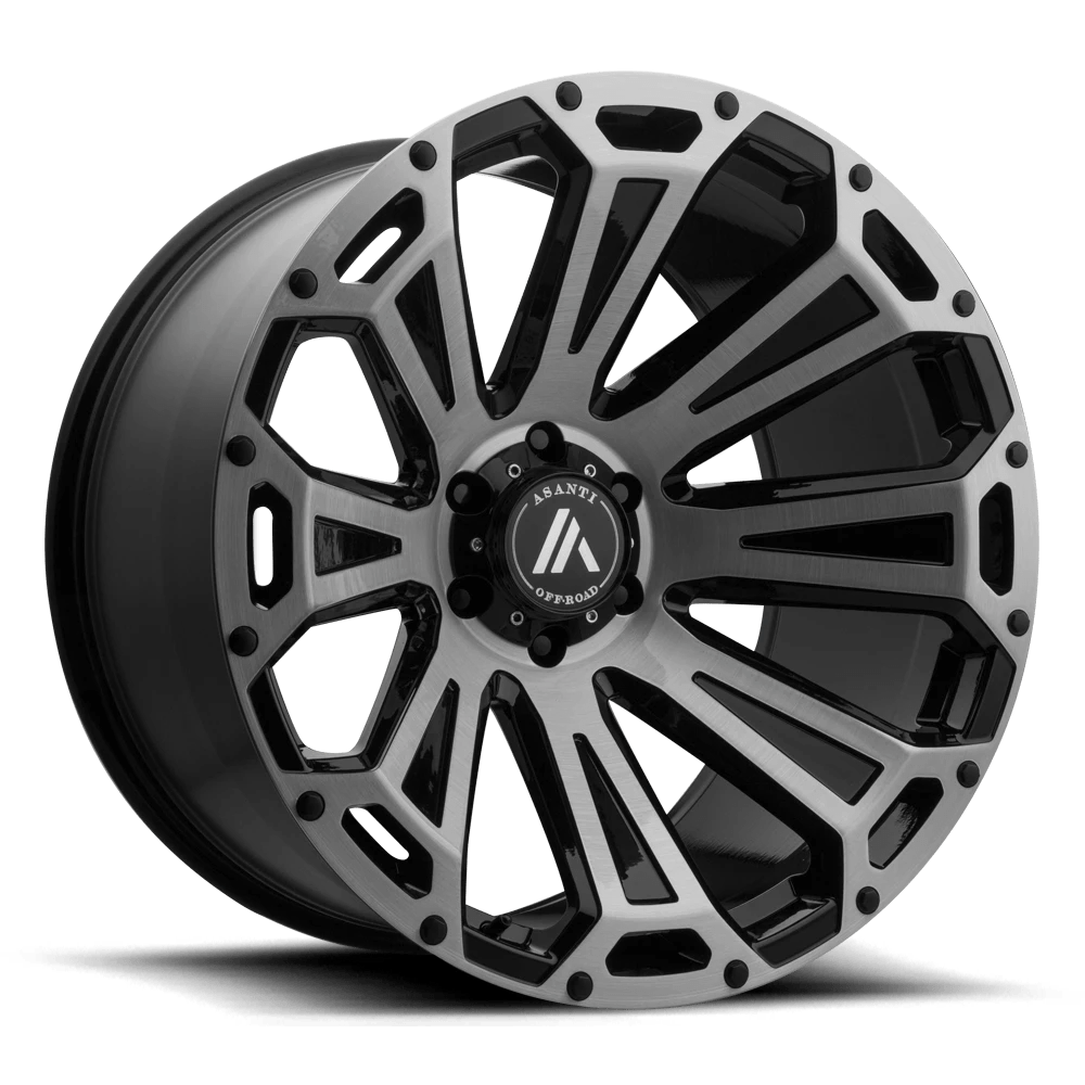 Asanti Off Road Ab813 Cleaver Black-brushed 22x12 (-40) 5x127