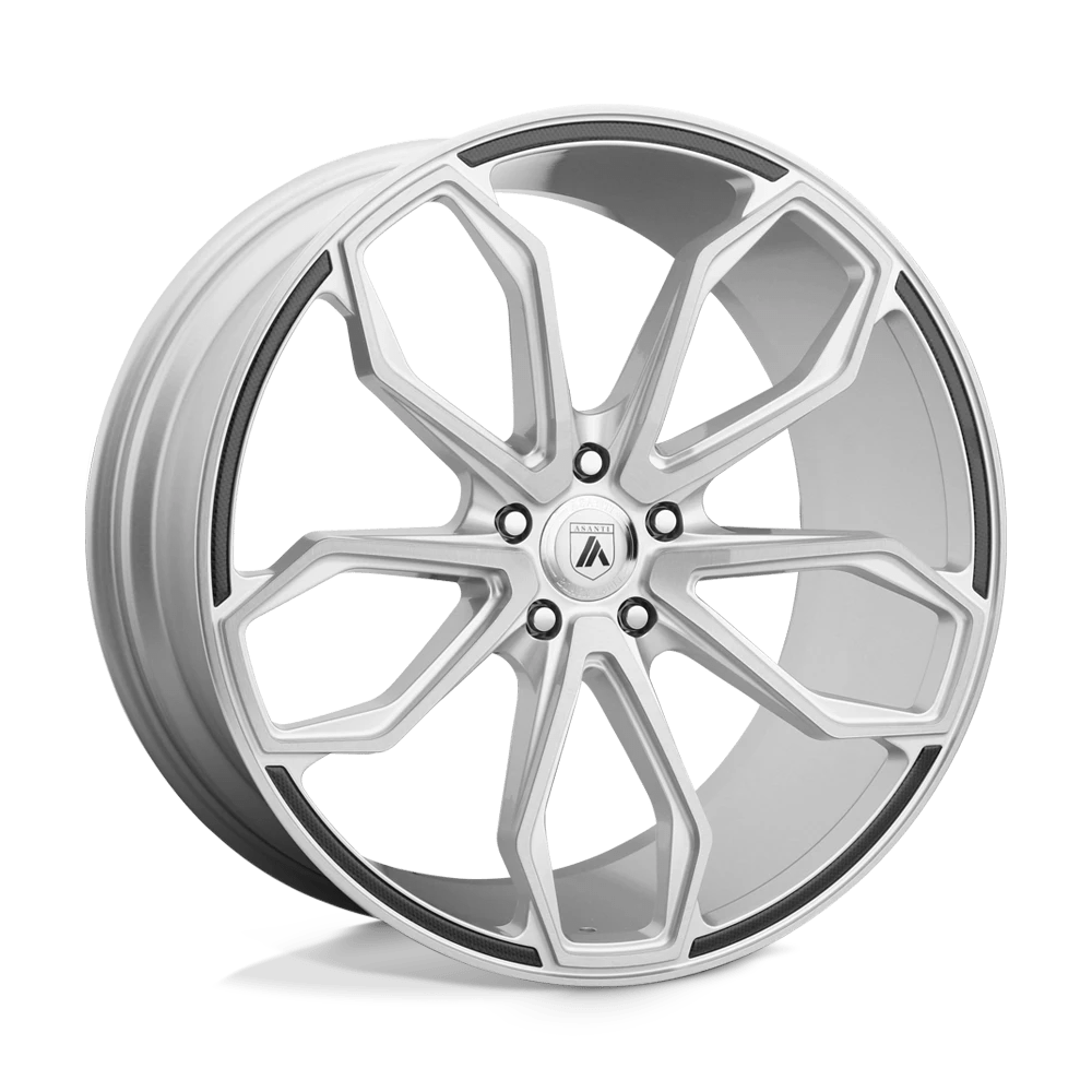Asanti Black Abl-19 Athena Brushed Silver 20x10 (+25) 5x115