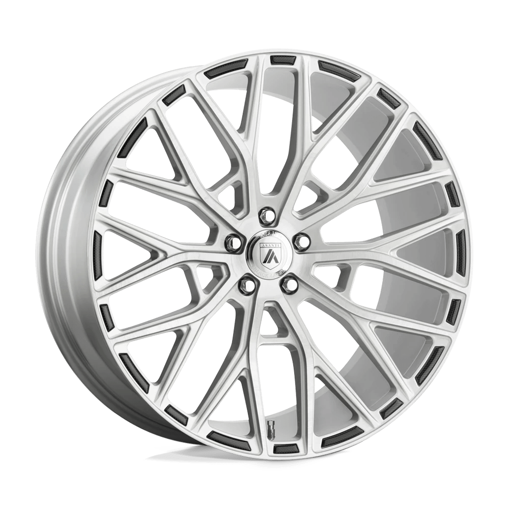 Asanti Black Abl-21 Leo Brushed Silver 22x10.5 (+25) 5x115