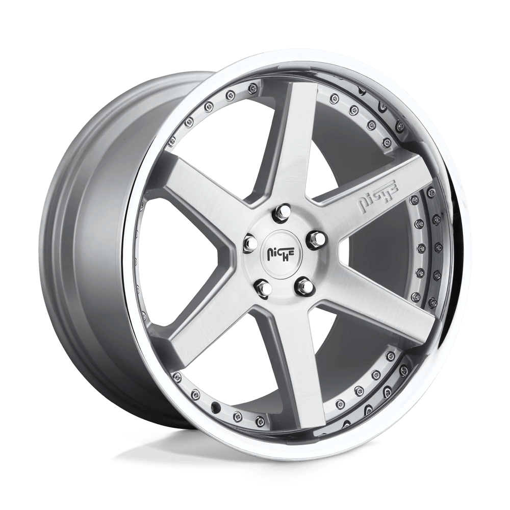 Niche 1pc M193 Altair Gloss Silver 20x10.5 (+35) 5x120