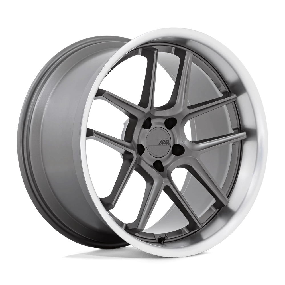 American Racing Ar942 Matte Gunmetal With Machined Lip 20x11 (+22) 5x115