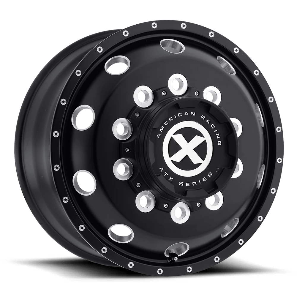 Atx Ao400 Baja Gloss Black Milled - Front 22.5x9 (+152) 10x285.75