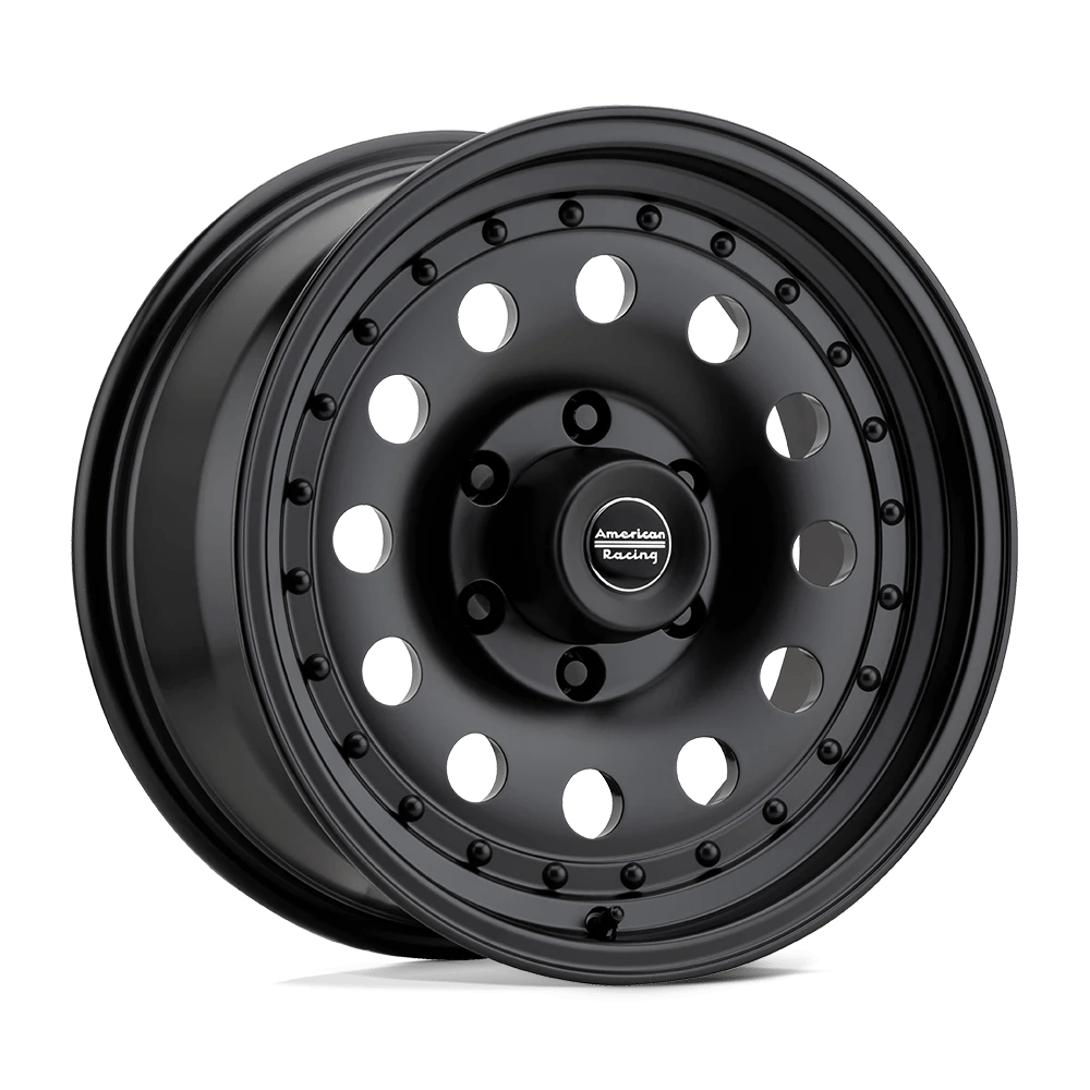 American Racing Ar62 Outlaw Ii Satin Black 17x8 (+18) 5x139.7