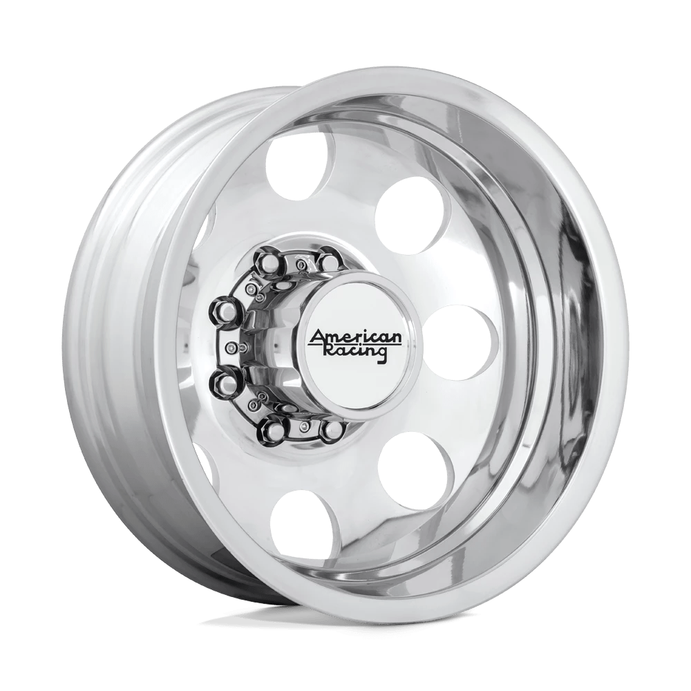 American Racing Ar204 Baja Dually Polished - Rear 16x6 (-134) 8x165.1