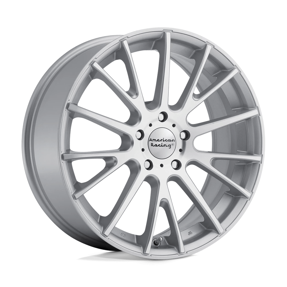 American Racing Ar904 Bright Silver Machined Face 16x7 (+40) 5x114.3