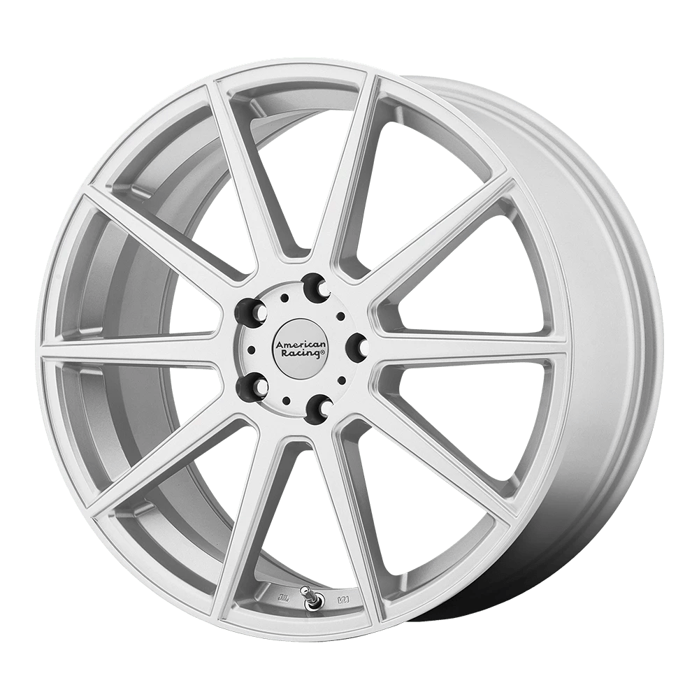 American Racing Ar908 Silver With Machined Face 18x8 (+40) 5x114.3