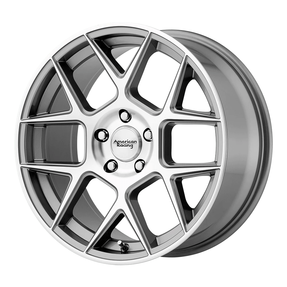 American Racing Ar913 Apex Gun Metal Machined Face 18x8.5 (+32) 5x120