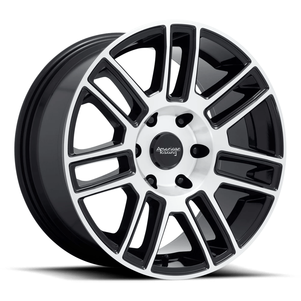 American Racing Ar915 Gloss Black Machined 22x9 (+15) 6x120