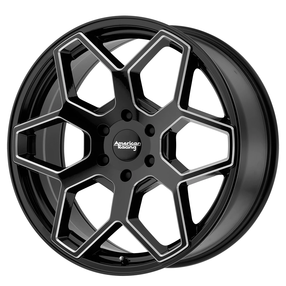 American Racing Ar916 Gloss Black Milled 20x8.5 (+15) 6x139.7