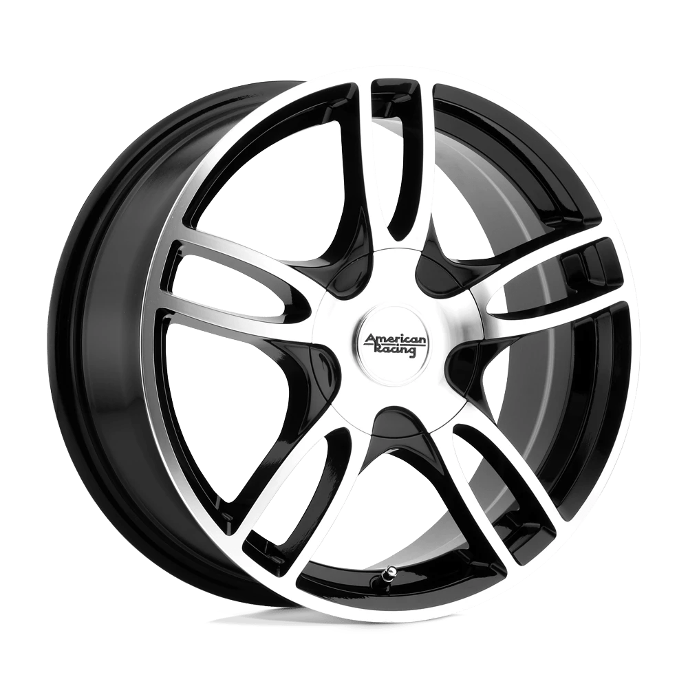 American Racing Ar919 Estrella 2 Gloss Black Machined 15x7 (+35) 5x100/5x105