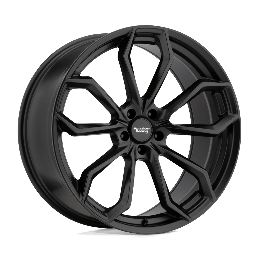 American Racing Ar932 Splitter Satin Black 22x9 (+20) 5x115