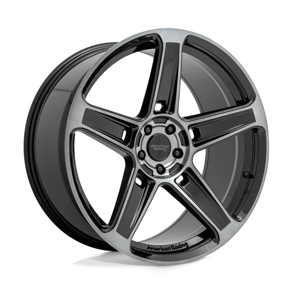 American Racing Ar936 Hellion Gloss Black With Gray Tint 20x10.5 (+22) 5x115