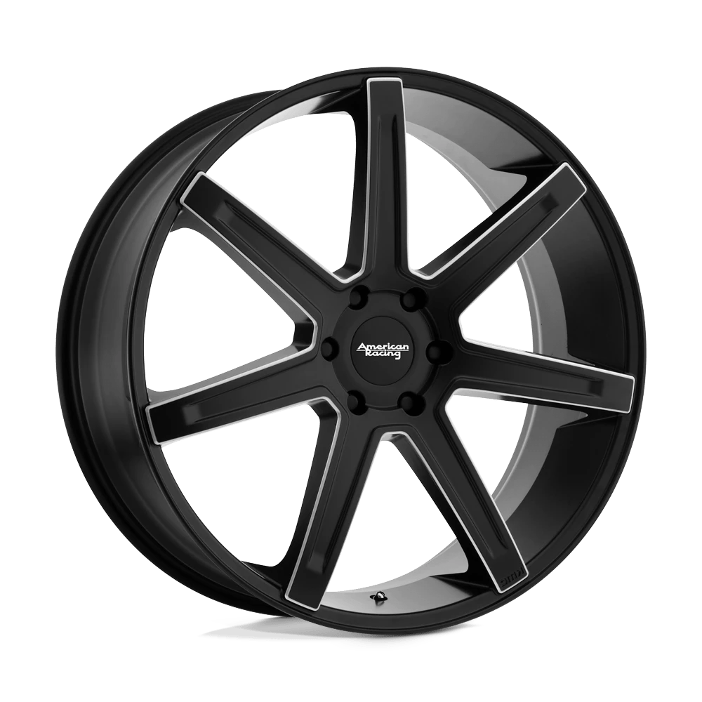 American Racing Ar938 Revert Satin Black Milled 20x9 (+35) 5x120