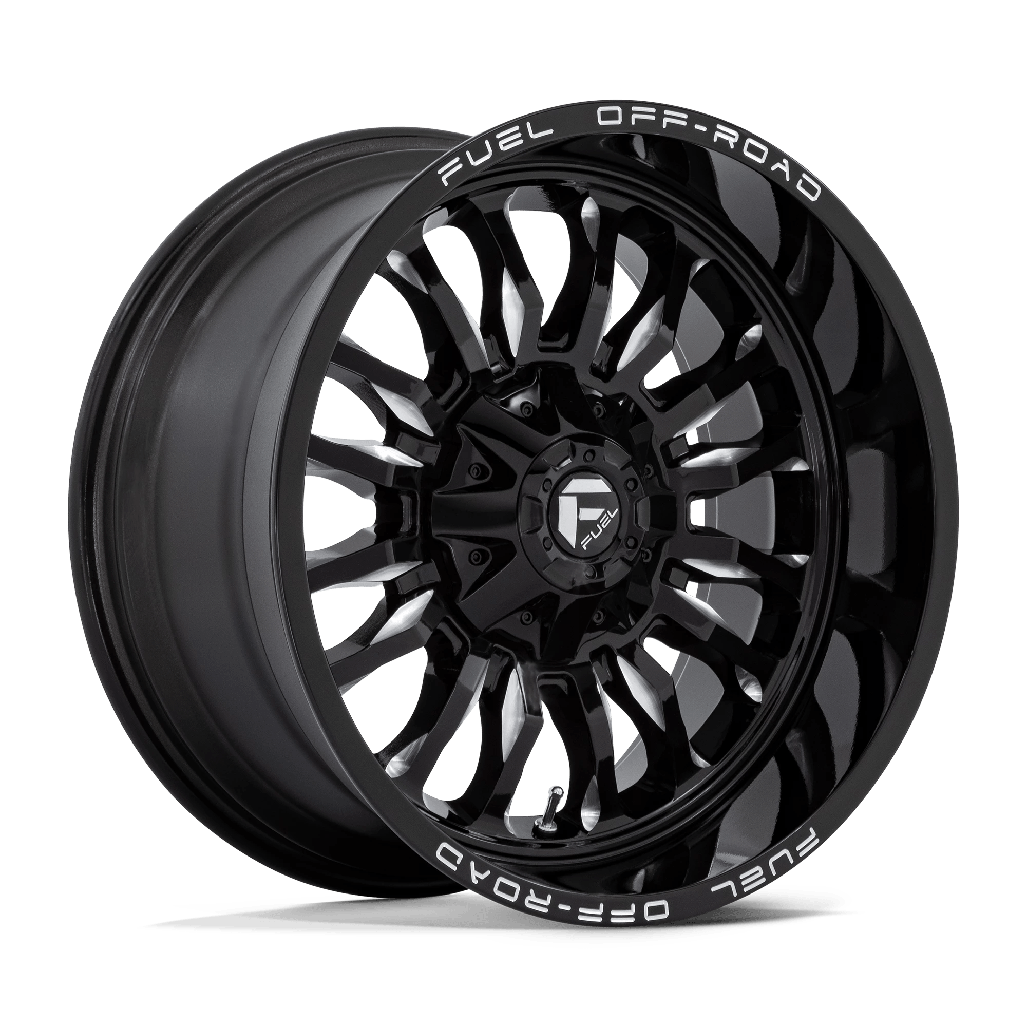 Fuel 1pc D795 Arc Gloss Black Milled 20x10 (-18) 6x135/6x139.7