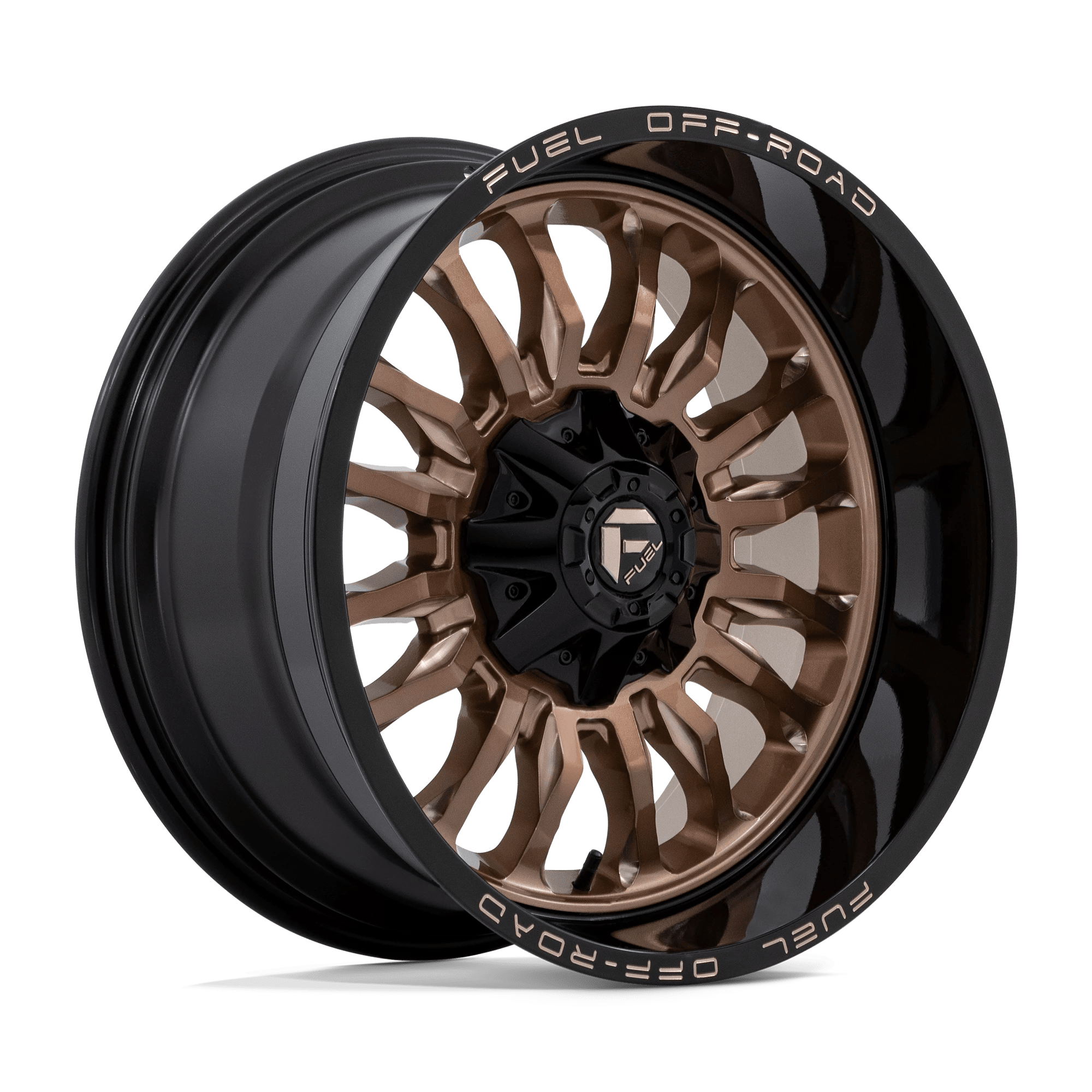 Fuel 1pc D797 Arc Platinum Bronze With Black Lip 20x10 (-18) 6x135/6x139.7