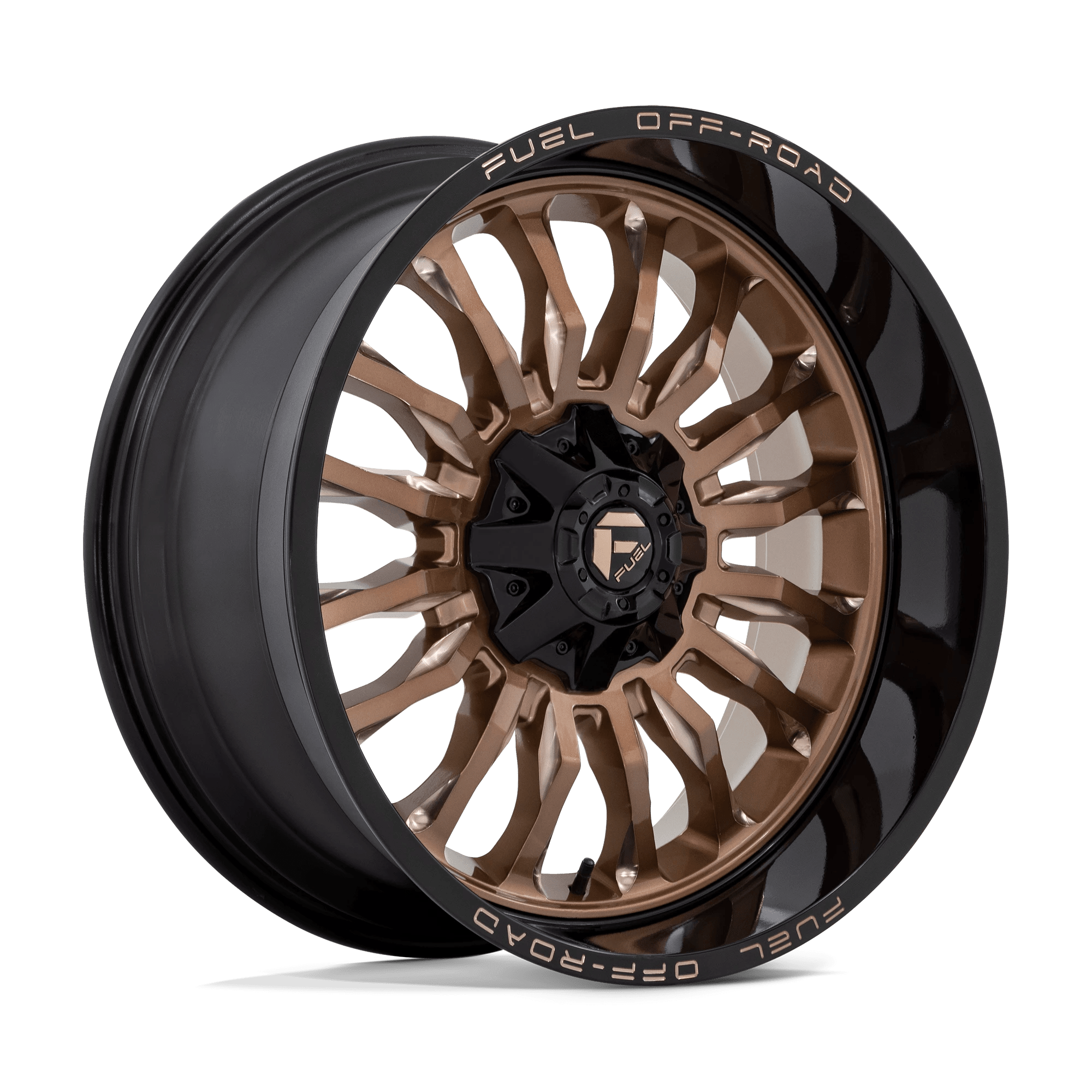Fuel 1pc D797 Arc Platinum Bronze With Black Lip 22x10 (-18) 6x135/6x139.7