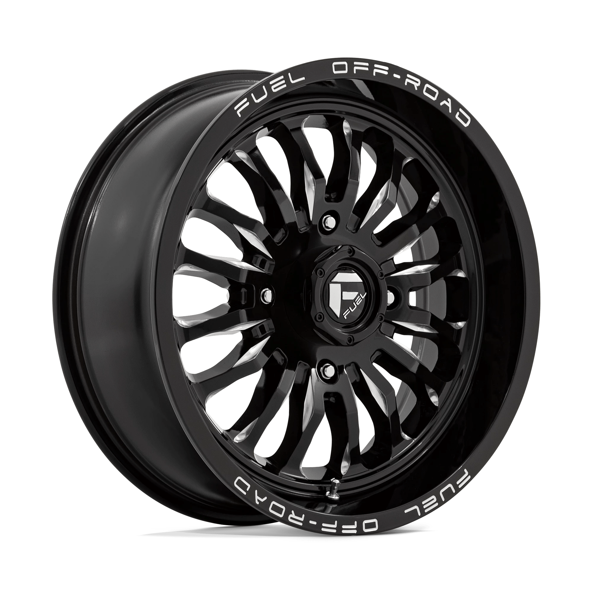 Fuel Utv D821 Arc Utv Gloss Black Milled 20x7 (+13) 4x156