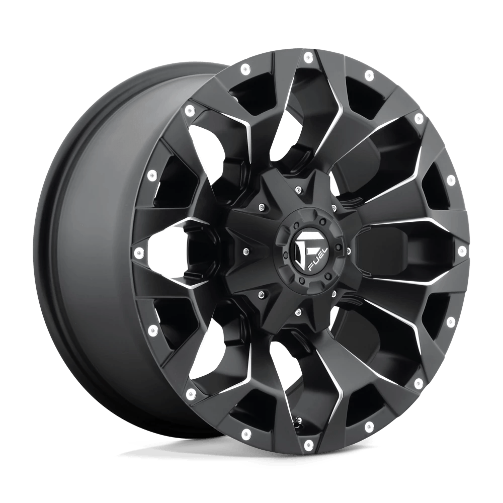 Fuel 1pc D546 Assault Matte Black Milled 18x9 (-13) 6x135/6x139.7