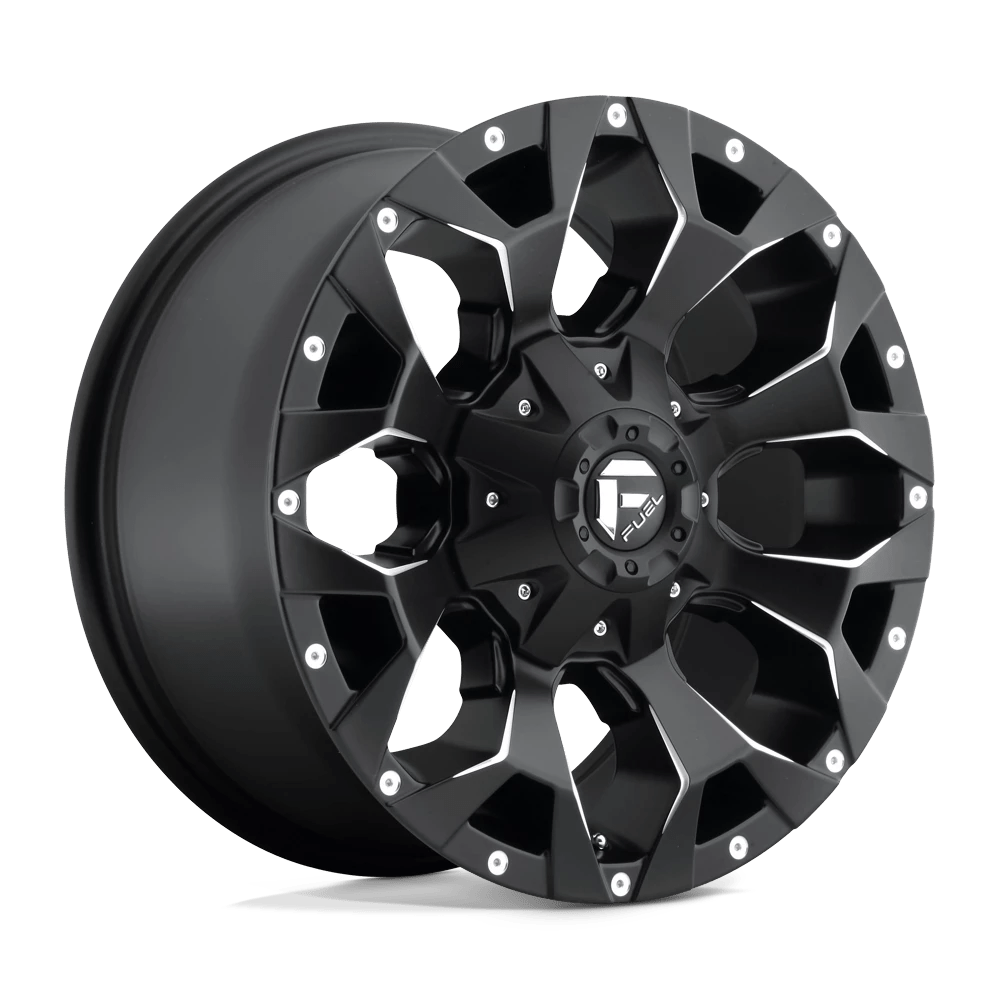 Fuel 1pc D546 Assault Matte Black Milled 17x8.5 (+25) 6x135/6x139.7