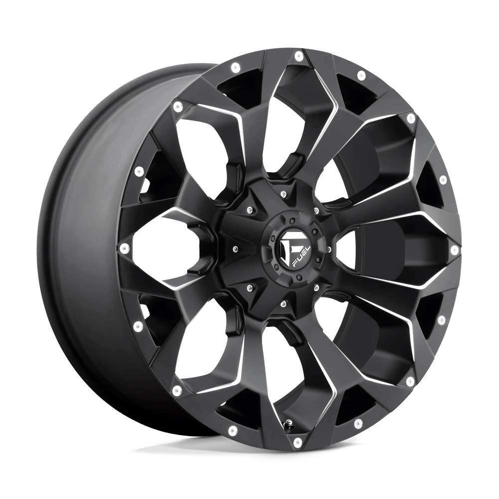 Fuel 1pc D546 Assault Matte Black Milled 20x9 (+20) 6x135/6x139.7