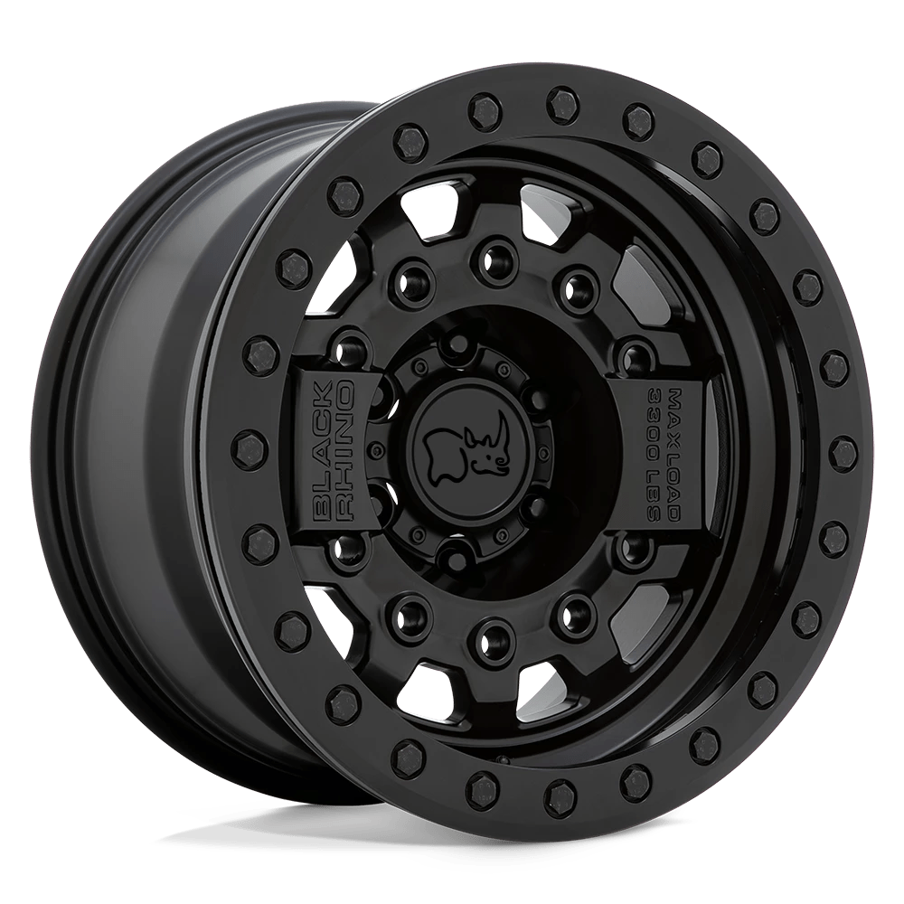 Black Rhino Avenger Beadlock Matte Black W/ Black Hardware 17x8.5 (-30) 6x139.7
