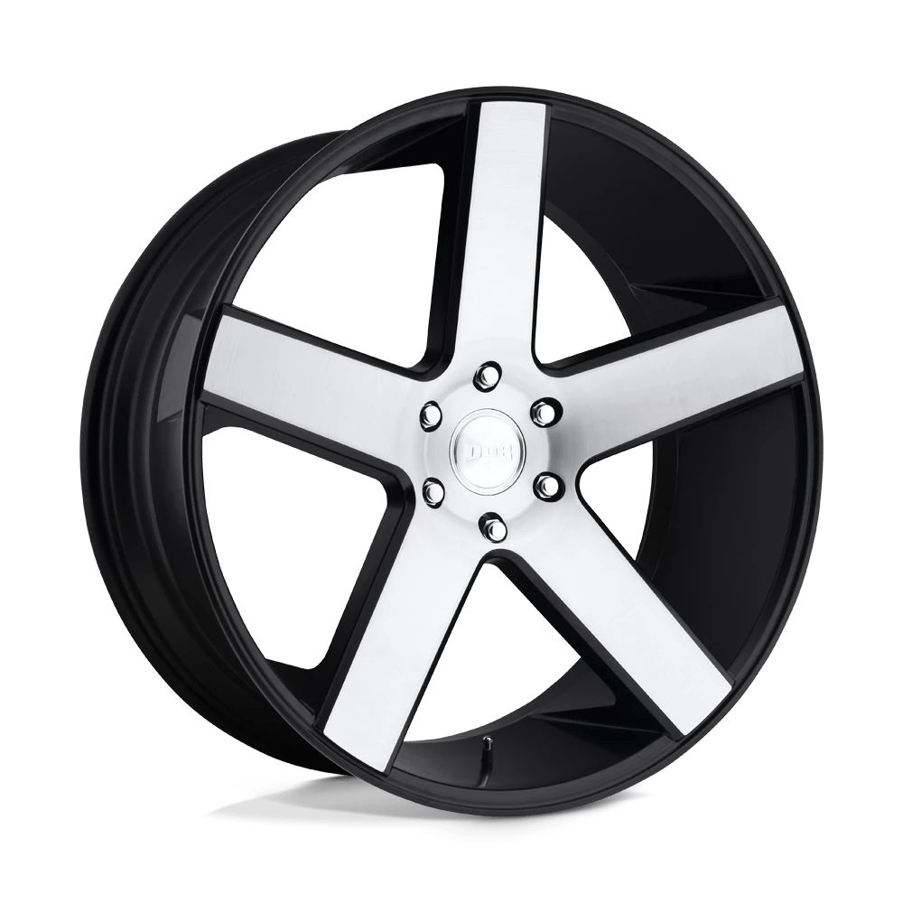 Dub 1pc S217 Baller Gloss Black Brushed 24x10 (+30) 6x139.7