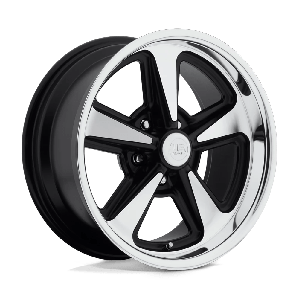 Us Mag 1pc U109 Bandit Matte Black Machined 17x8 (+1) 5x120.65