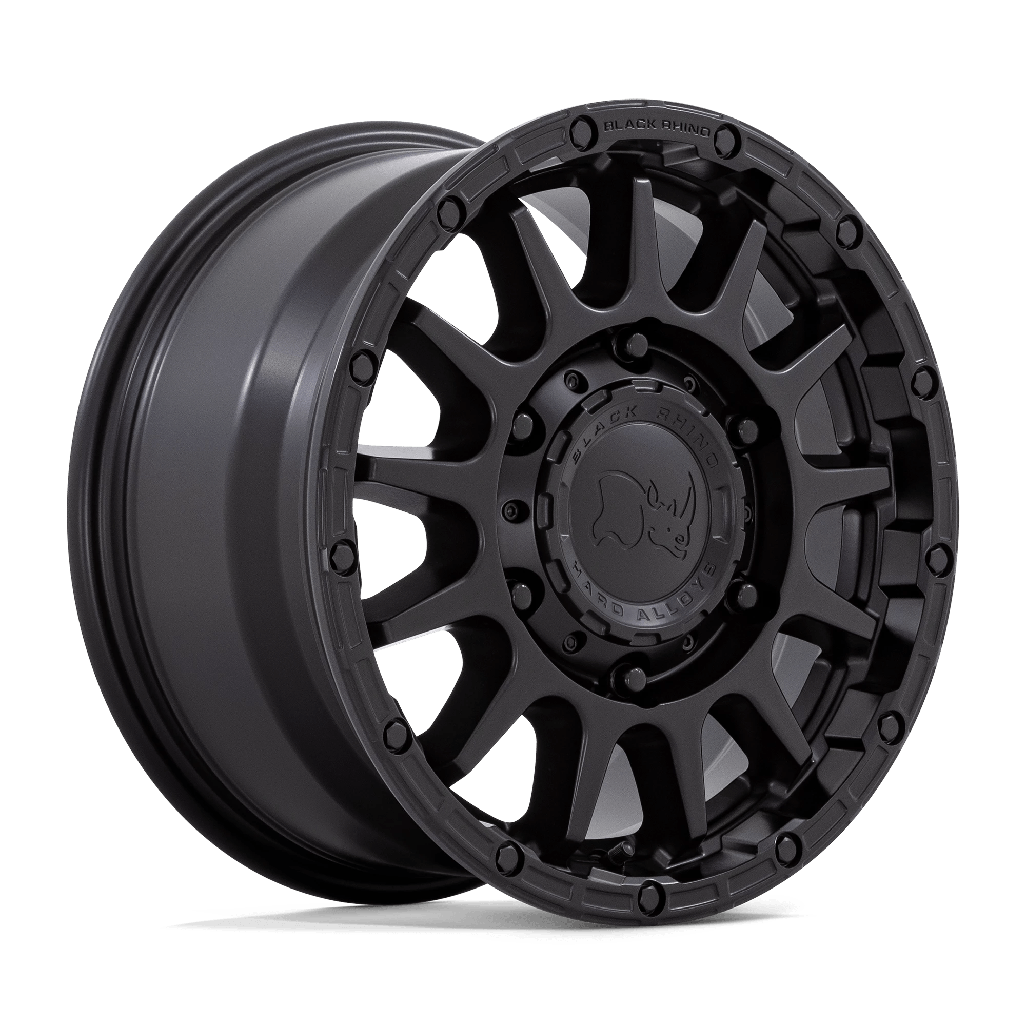Black Rhino Sequoia Matte Black 16x8 (+38) 6x139.7