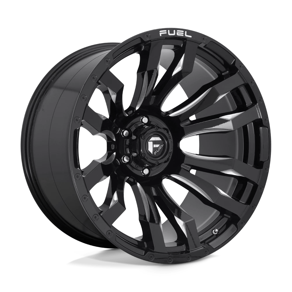 Fuel 1pc D673 Blitz Gloss Black Milled 22x12 (-44) 6x139.7