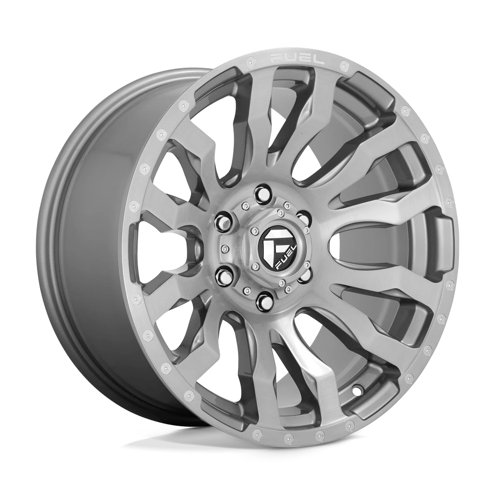 Fuel 1pc D693 Blitz Brushed Gun Metal Tinted Clear 20x8.25 (+105) 8x210