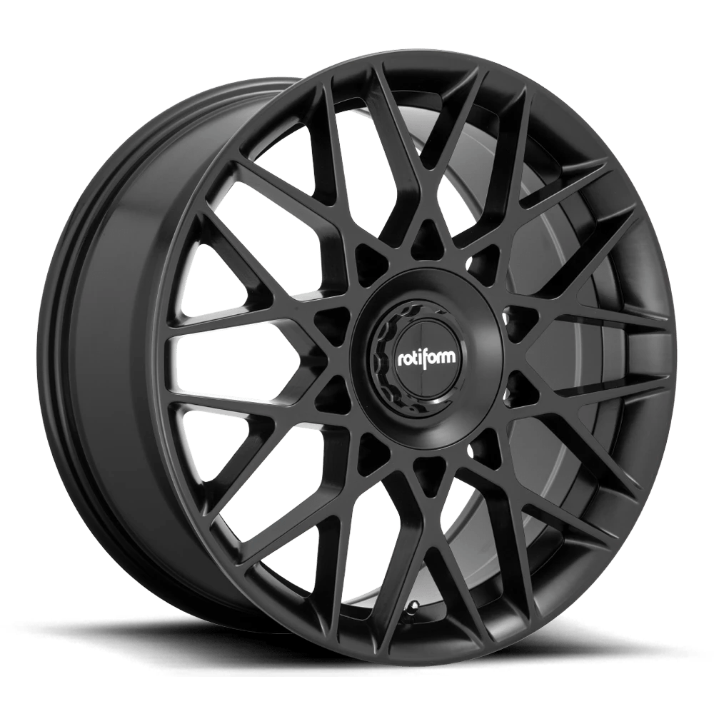 Rotiform 1pc R165 Blq-c Matte Black 19x8.5 (+35) 5x108/5x114.3