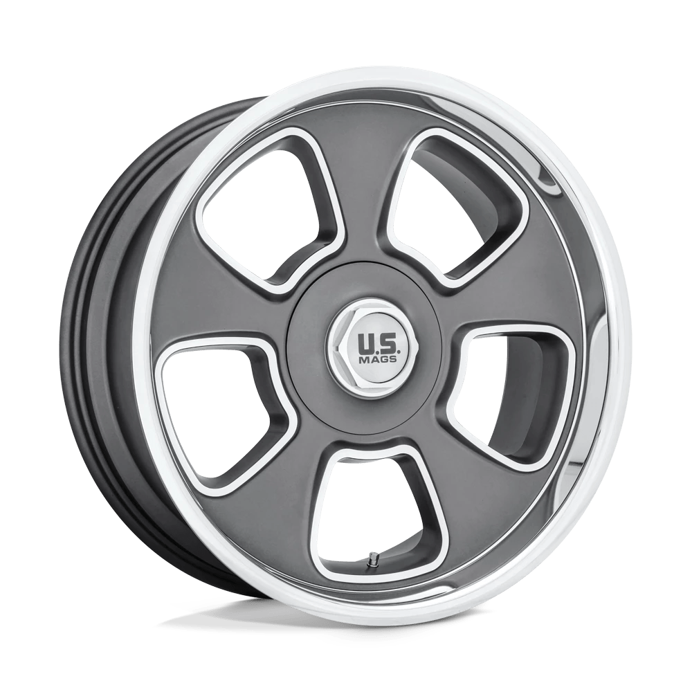 Us Mag 1pc U125 Boulevard Matte Gun Metal 20x8 (+1) 5x127/5x139.7
