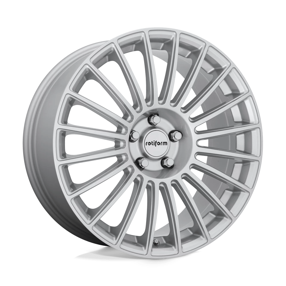 Rotiform 1pc R153 Buc Gloss Silver 18x9.5 (+35) 5x112