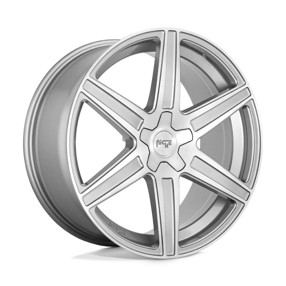 Niche 1pc M241 Carina Anthracite And Brushed Tinted Clear 20x10.5 (+40) 5x114.3