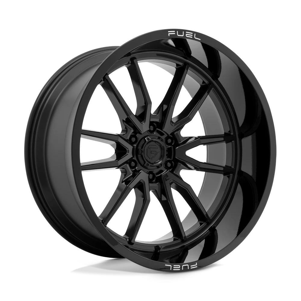 Fuel 1pc D760 Clash Gloss Black 24x12 (-44) 6x135