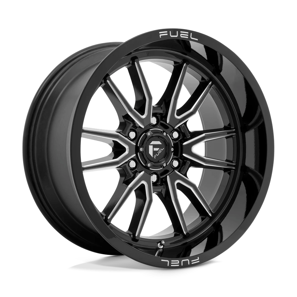 Fuel 1pc D761 Clash Gloss Black Milled 17x9 (+1) 6x120