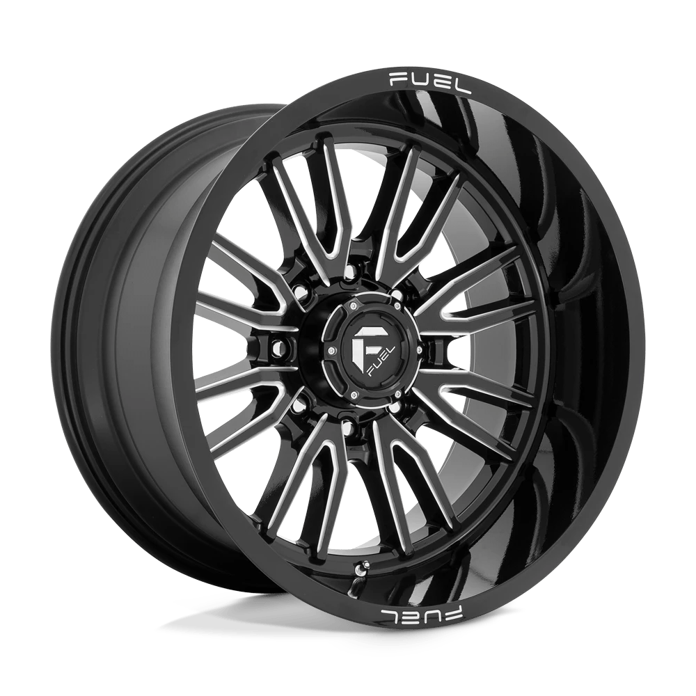 Fuel 1pc D761 Clash Gloss Black Milled 22x12 (-44) 8x180