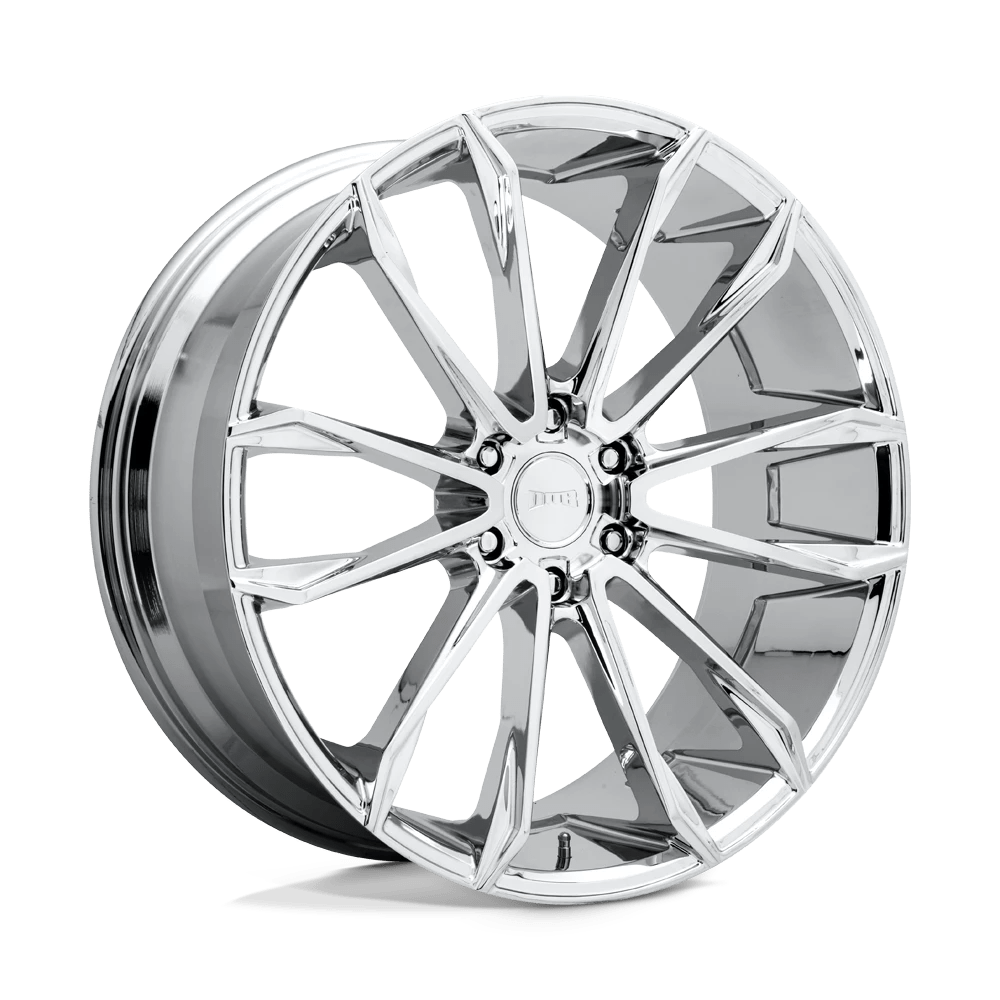 Dub 1pc S251 Clout Chrome Plated 24x10 (+30) 6x139.7